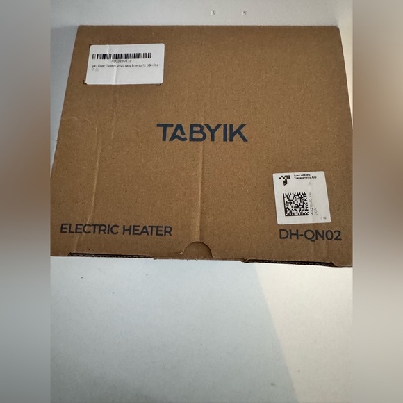 NIB Tabyik Portable Oscillating Indoor Space Heater For Office Bedroom Ceramic - Picture 7 of 9